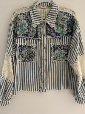 POL button up shirt
